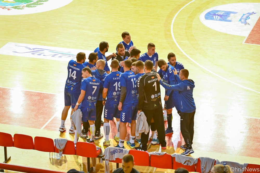 Team huddle